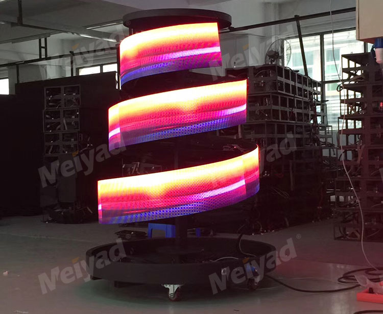 bsports户内柔性LED显示屏