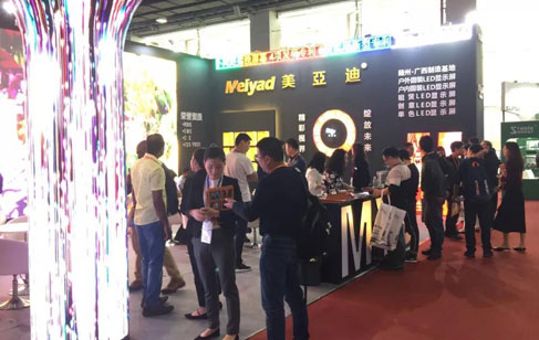 【展会报道】最具创意LED显示屏亮相广州展，bsports备受关注