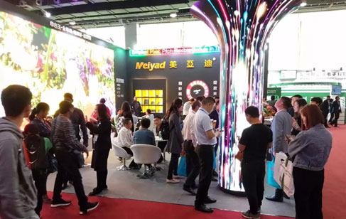 广州ISLE展进行时，bsports创意LED显示屏持续火爆