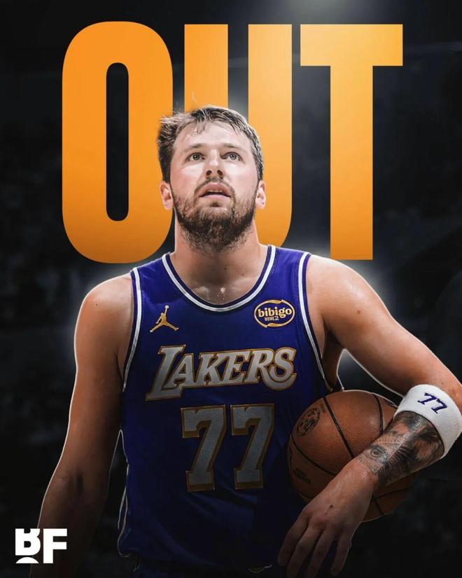 东契奇左腿筋二级拉伤 常规赛报销冲击湖人季后