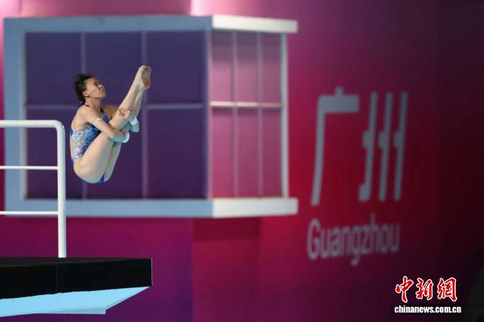 粤港澳全运会跳水女将陈芋汐再夺本届第二金，